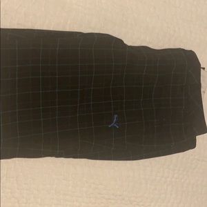Men’s Puma Golf Pants- Black/Plaid
